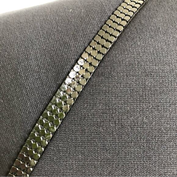 Cache black geometric trim striped sheath dress size 4 - Picture 8 of 16